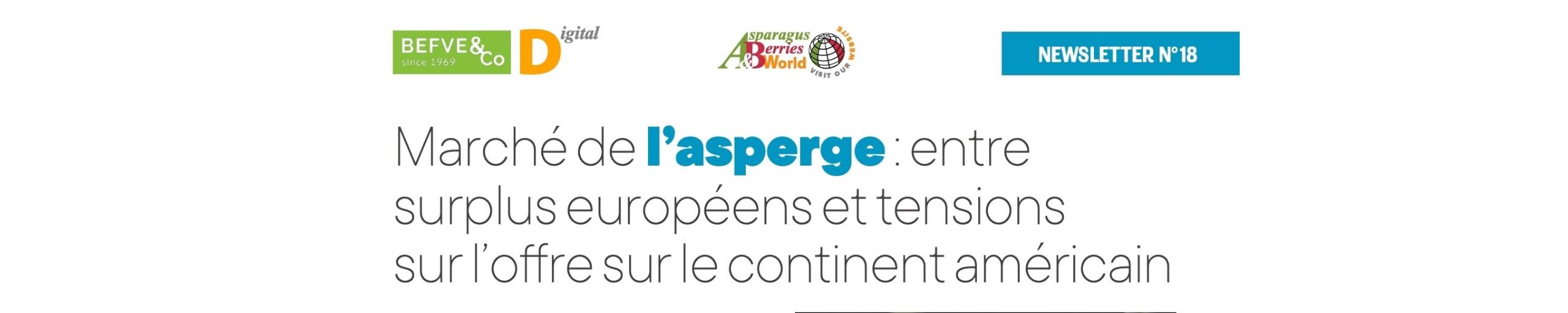 Lettre d&rsquo;information Asparagus & Berries World #18