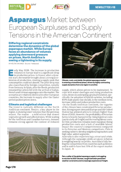 Newsletter Asparagus & Berries World #18