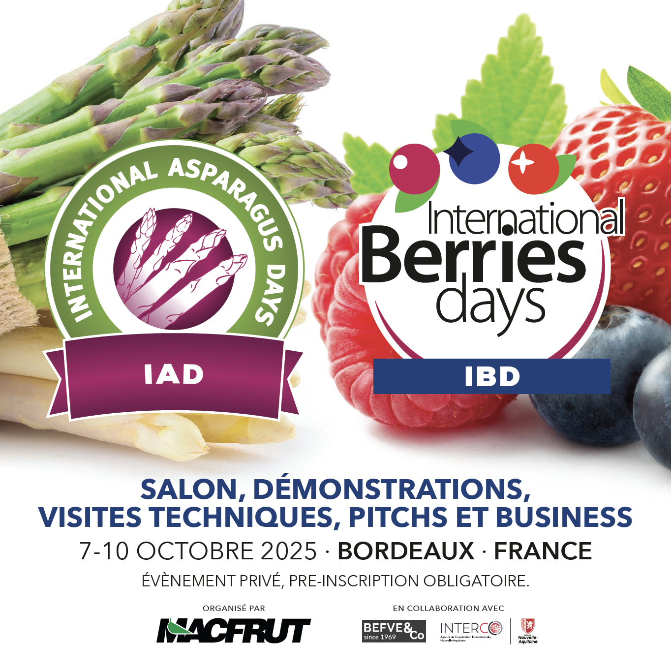 international asparagus berries days
